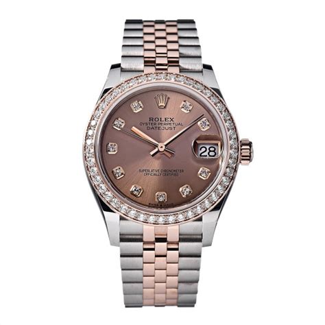 rolex oyster perpetual datejust automatic 18k rose gold men's band|rolex datejust 31mm everose gold.